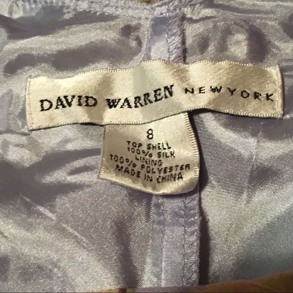 Vintage 1990’s David Warren New York silk dress - Picture 5 of 6